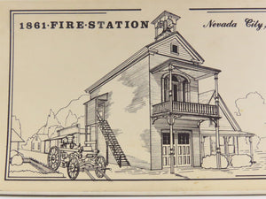 HO 1/87 Historical Scale Miniatures HSM Craftsman Kit #FS-18 1861 Fire Station
