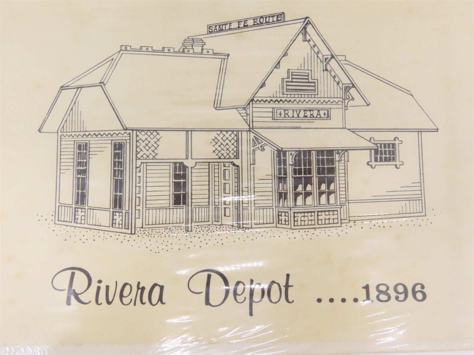 HO Historical Scale Miniatures HSM Craftsman Kit #RS-3 1896 Rivera Depot -SEALED