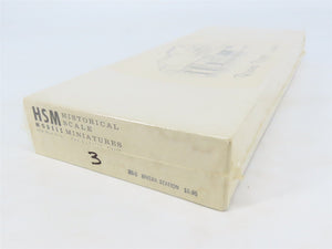 HO Historical Scale Miniatures HSM Craftsman Kit #RS-3 1896 Rivera Depot -SEALED
