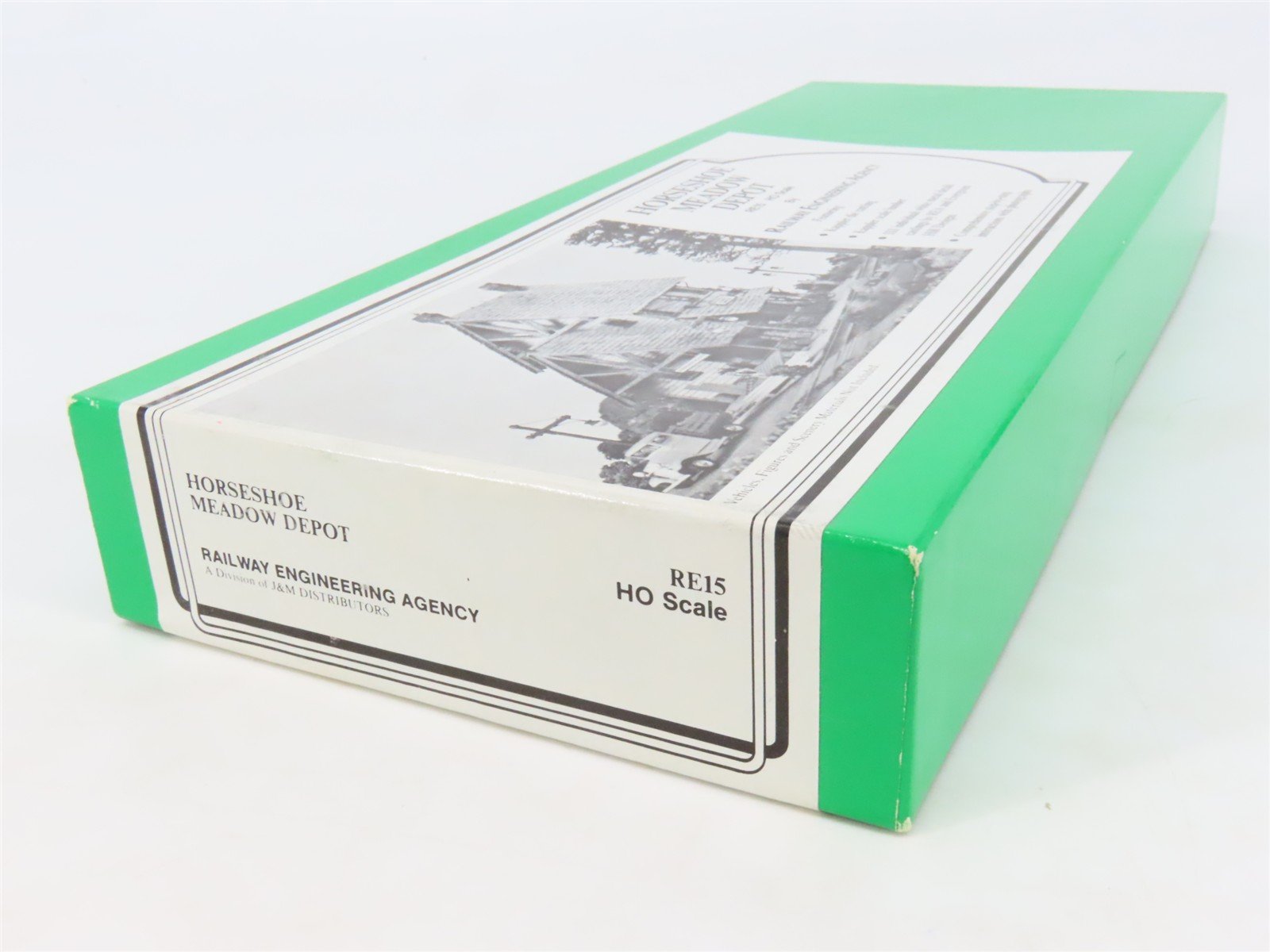 HO Railway Engineering Agency Craftsman Kit #RE15 Horseshoe Meadow Depot -SEALED