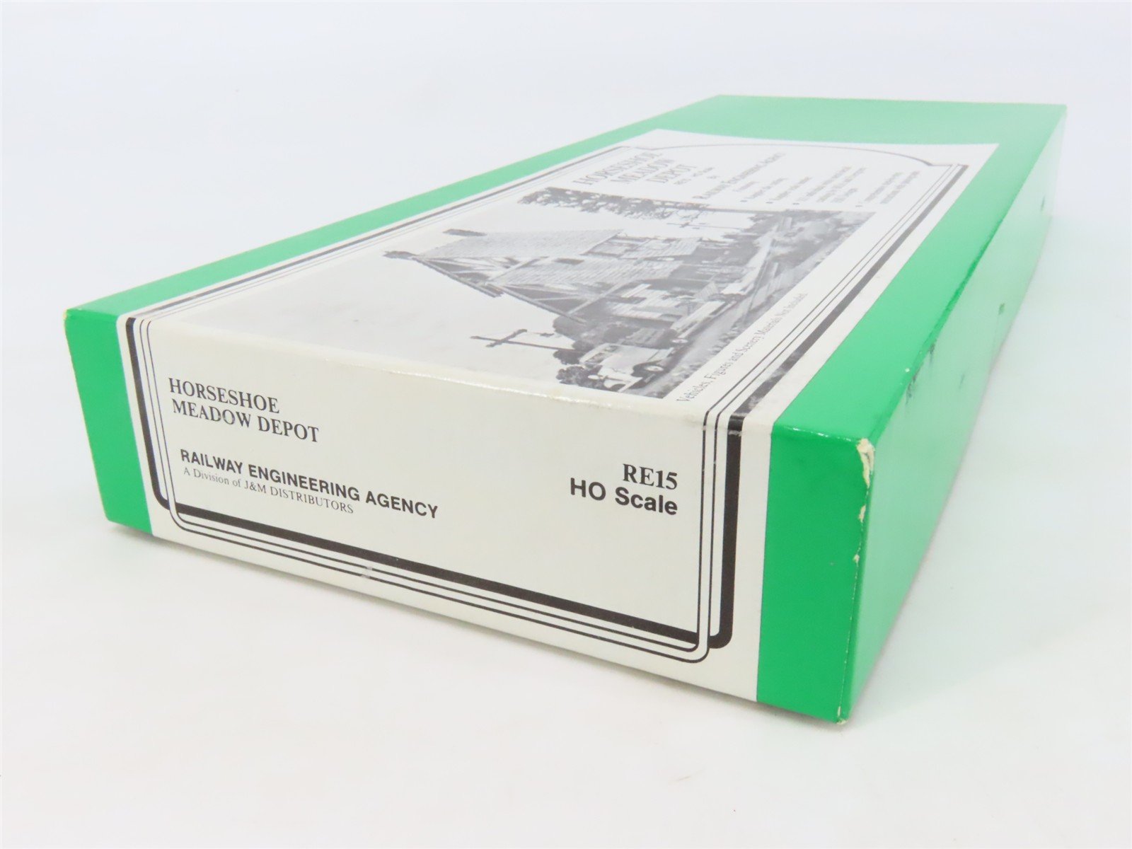 HO Railway Engineering Agency Craftsman Kit #RE15 Horseshoe Meadow Depot -SEALED