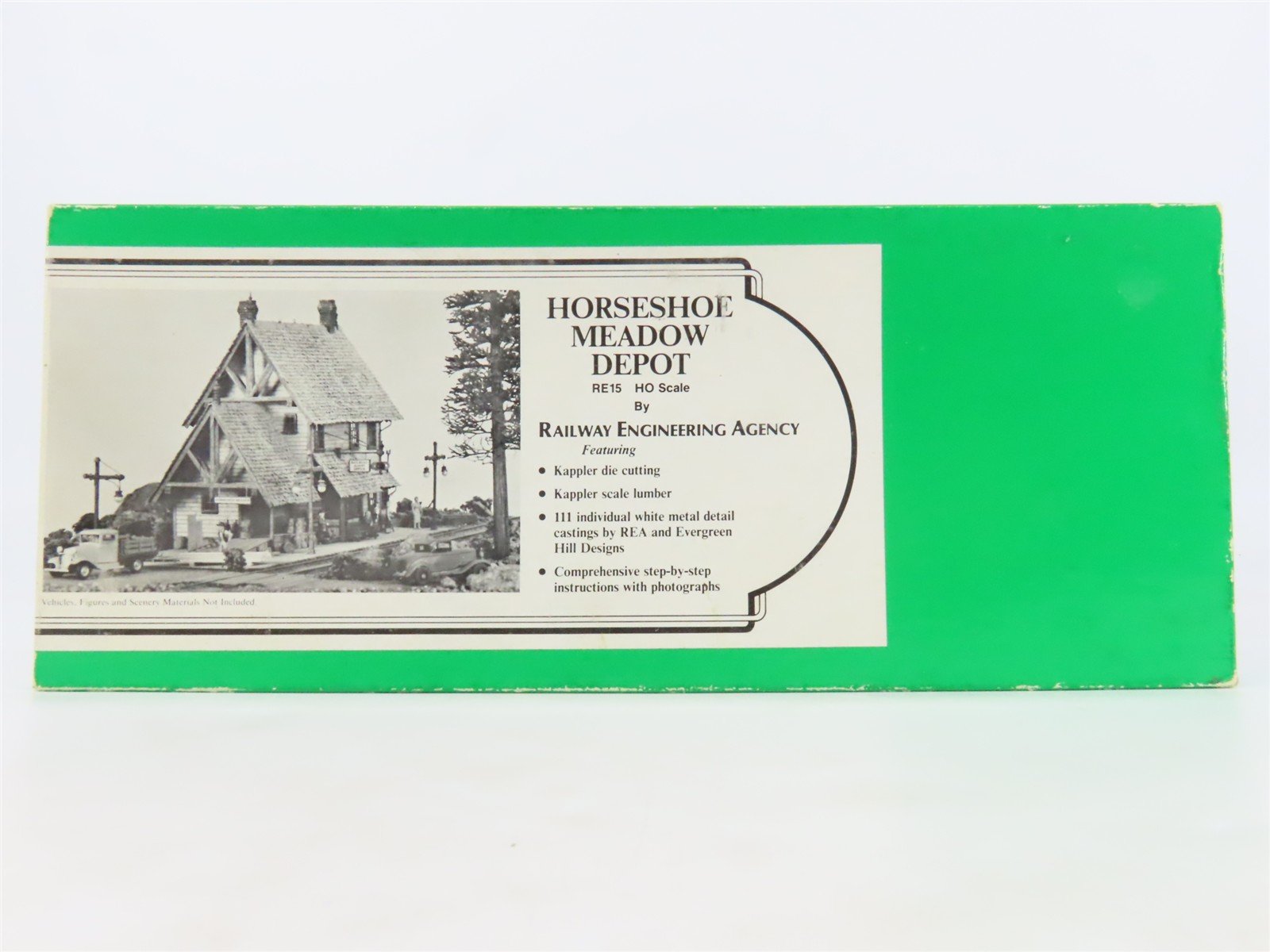 HO Railway Engineering Agency Craftsman Kit #RE15 Horseshoe Meadow Depot
