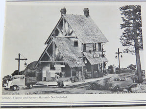 HO Railway Engineering Agency Craftsman Kit #RE15 Horseshoe Meadow Depot