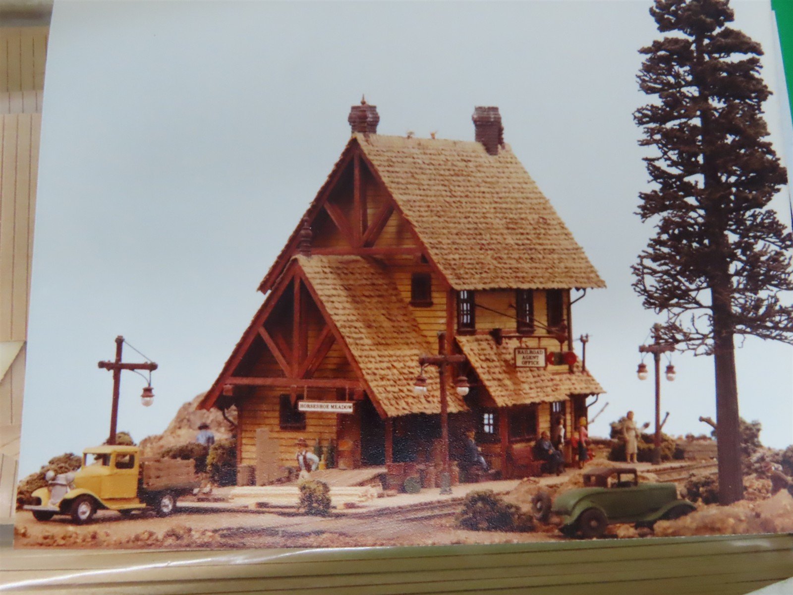 HO Railway Engineering Agency Craftsman Kit #RE15 Horseshoe Meadow Depot