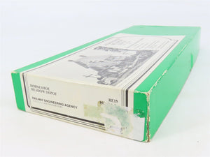 HO Railway Engineering Agency Craftsman Kit #RE15 Horseshoe Meadow Depot