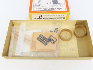 HO 1/87 Scale Sugar Pine Models Craftsman Kit #111 Farm Water Tank