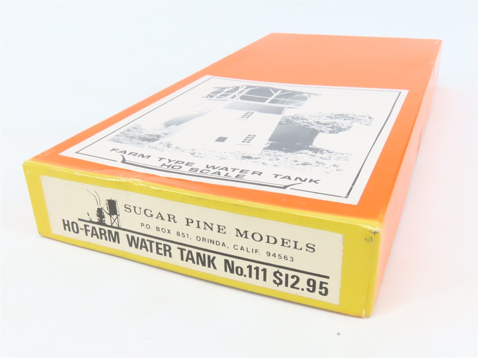 HO 1/87 Scale Sugar Pine Models Craftsman Kit #111 Farm Water Tank
