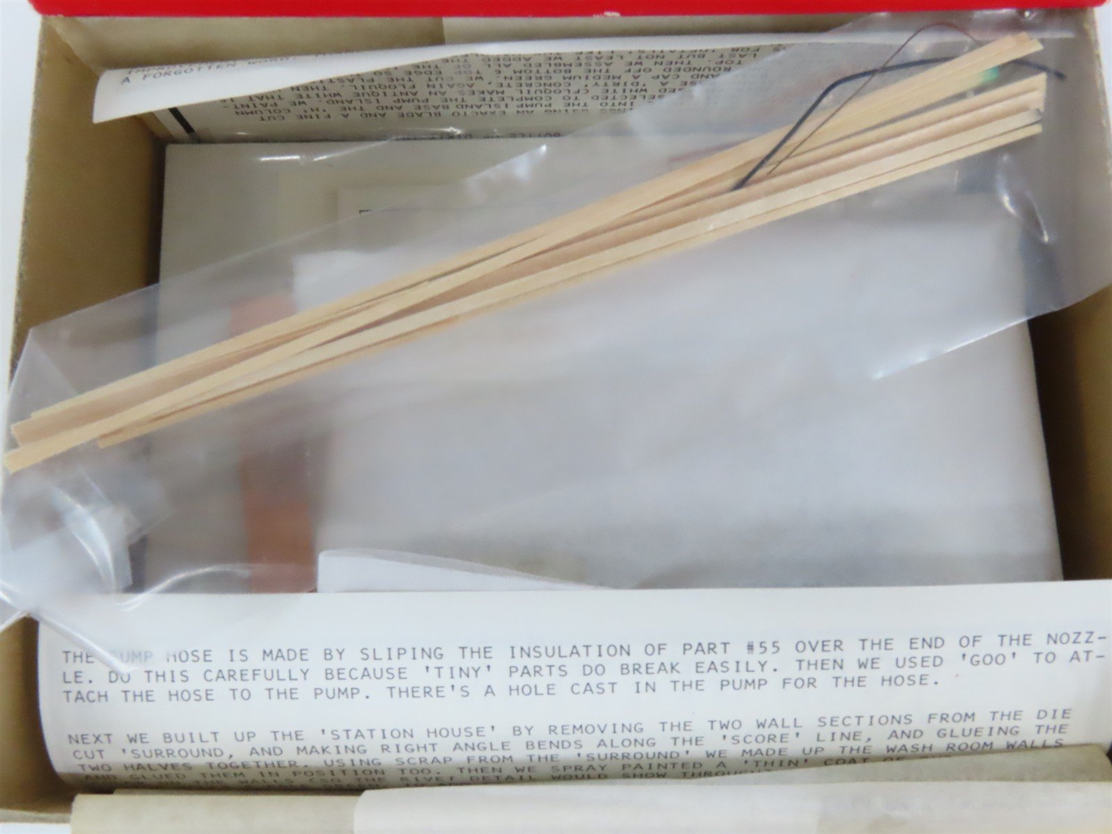 HO 1/87 Walthers/Scale Structures SS LTD Craftsman Kit #K101 Gas Station