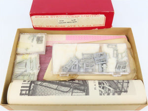 HO 1/87 Scale Structures SS LTD Craftsman Kit #K104 Chicago Brick Building