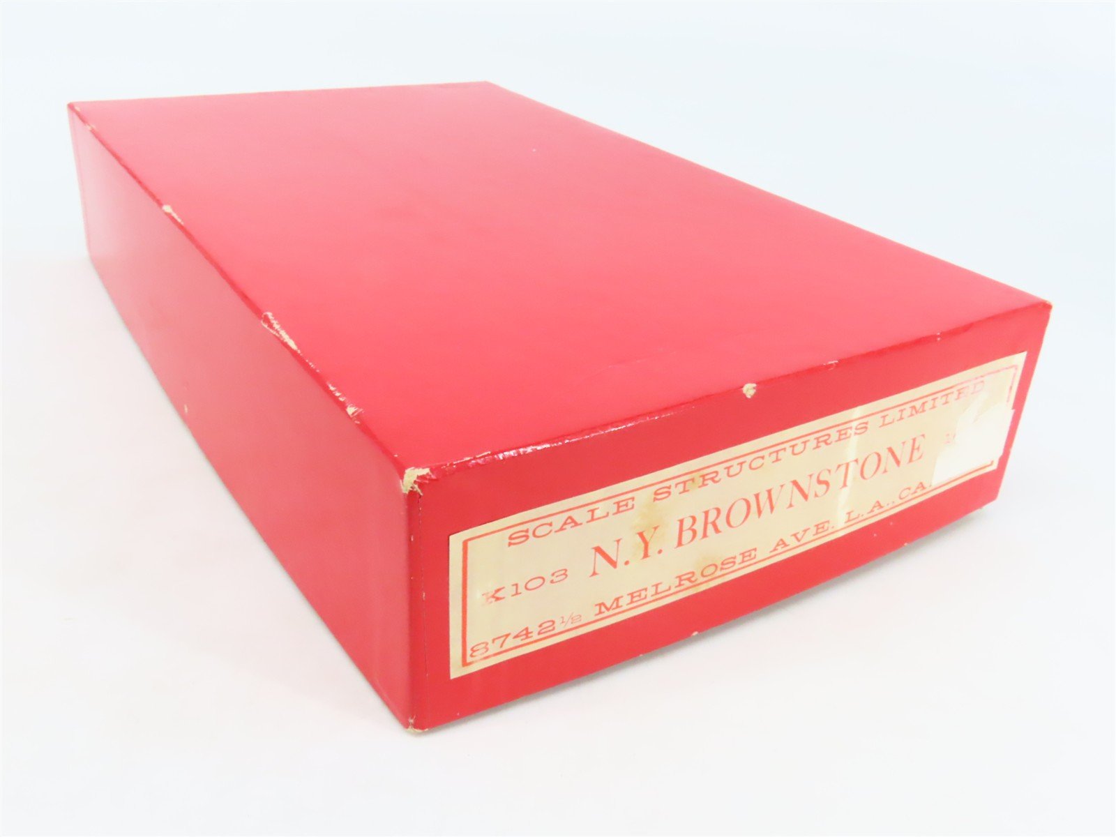 HO 1/87 Scale Structures SS LTD Craftsman Kit #K103 N.Y. Brownstone