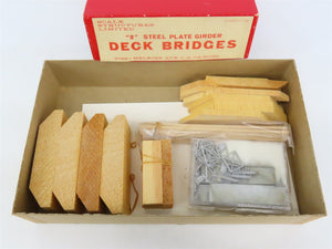 HO Scale Structures SS LTD Craftsman Kit #K122B Steel Plate Girder Deck Bridges