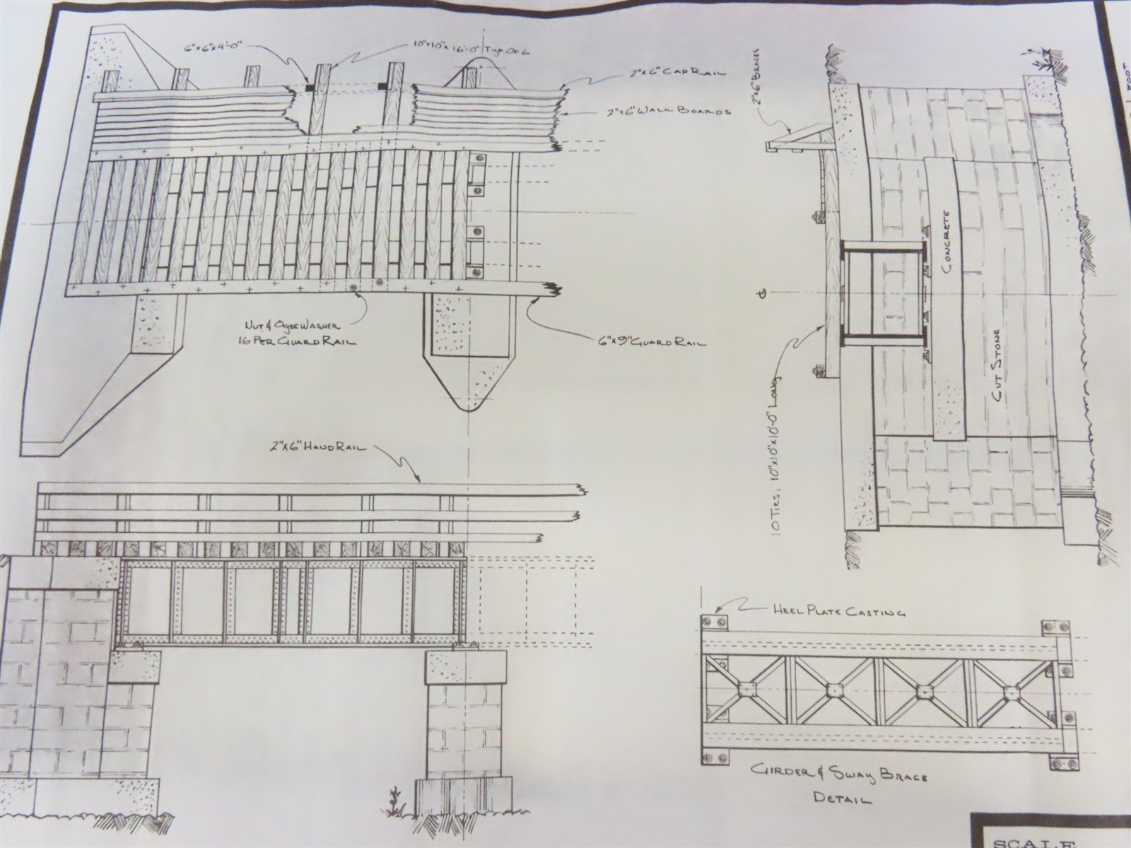 HO Scale Structures SS LTD Craftsman Kit #K122B Steel Plate Girder Deck Bridges