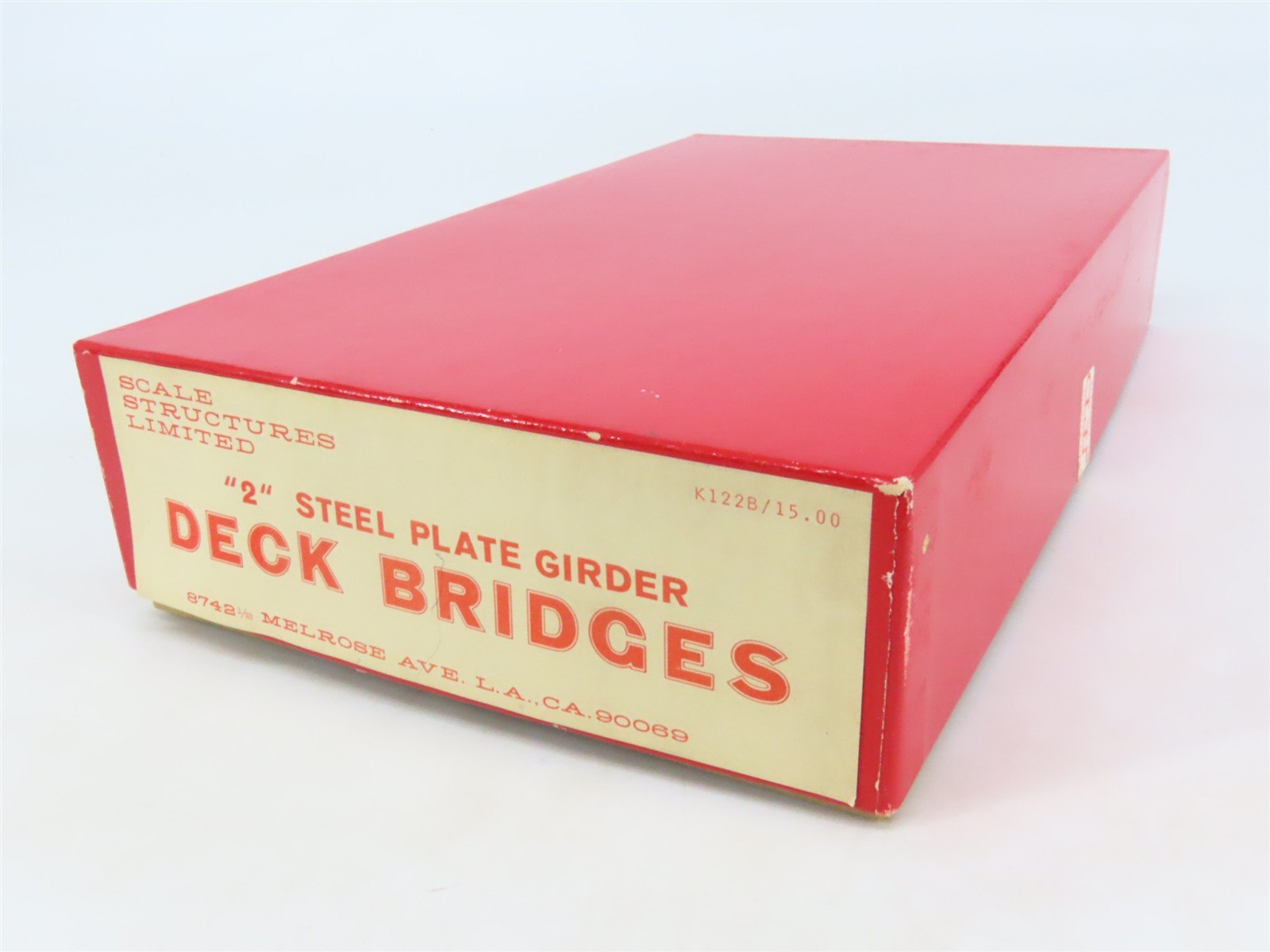 HO Scale Structures SS LTD Craftsman Kit #K122B Steel Plate Girder Deck Bridges