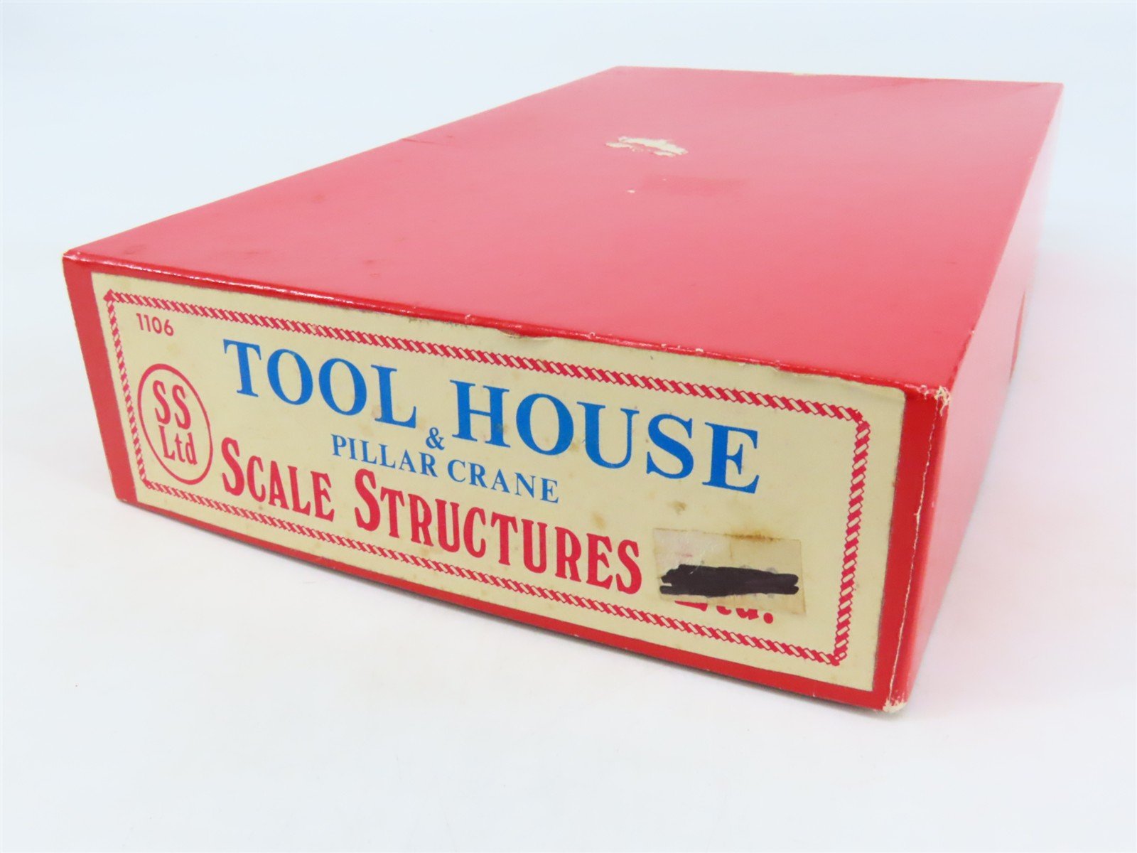 HO 1/87 Scale Structures SS LTD Craftsman Kit #1106 Tool House & Pillar Crane