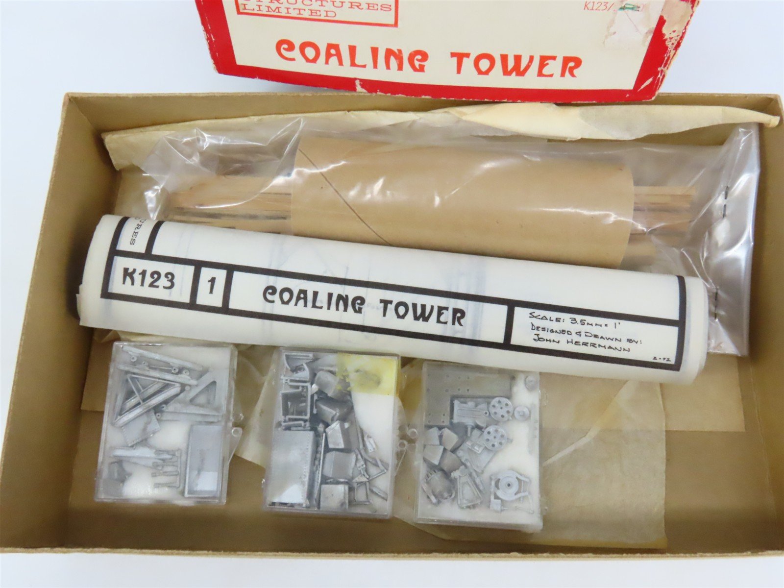 HO 1/87 Scale Structures SS LTD Craftsman Kit #K123 Coaling Tower