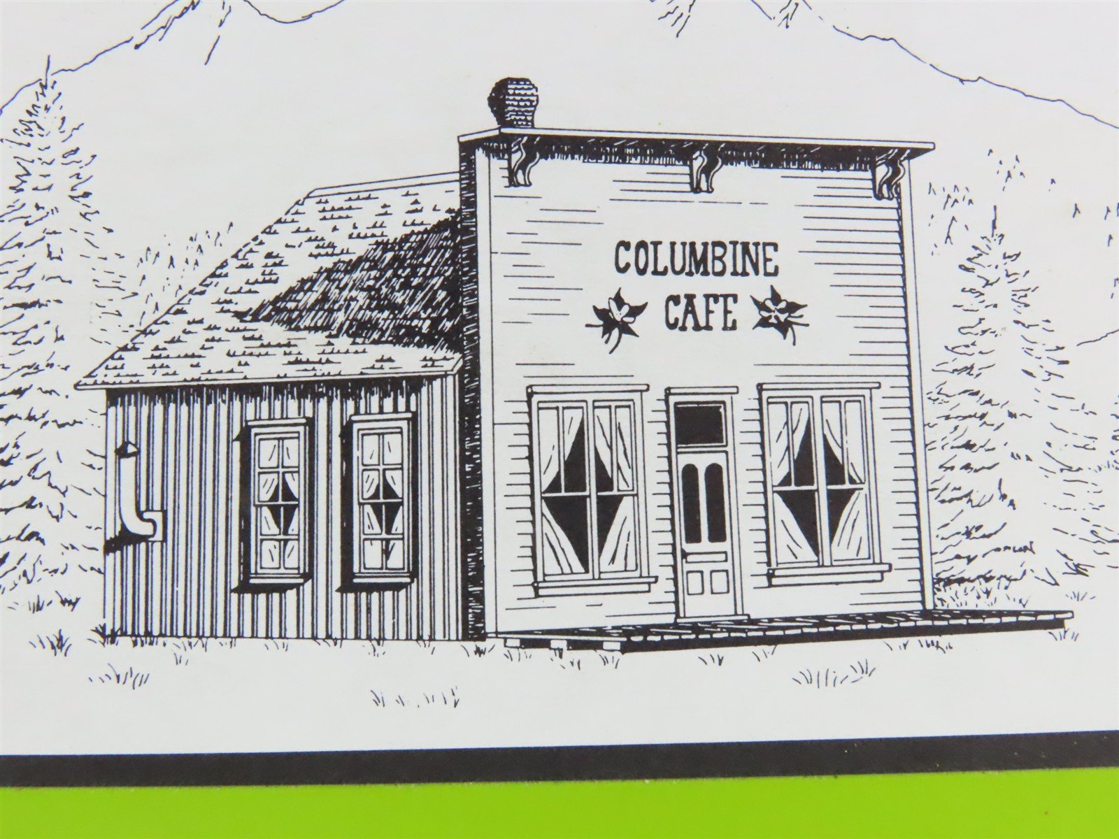 HO 1/87 Scale Durango Press Craftsman Kit #DP-118 Columbine Cafe
