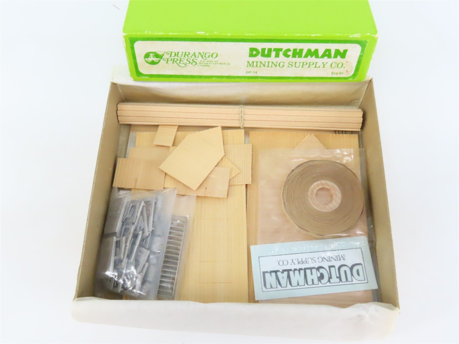 HO 1/87 Scale Durango Press Craftsman Kit #DP-54 Dutchman Mining Supply Co.