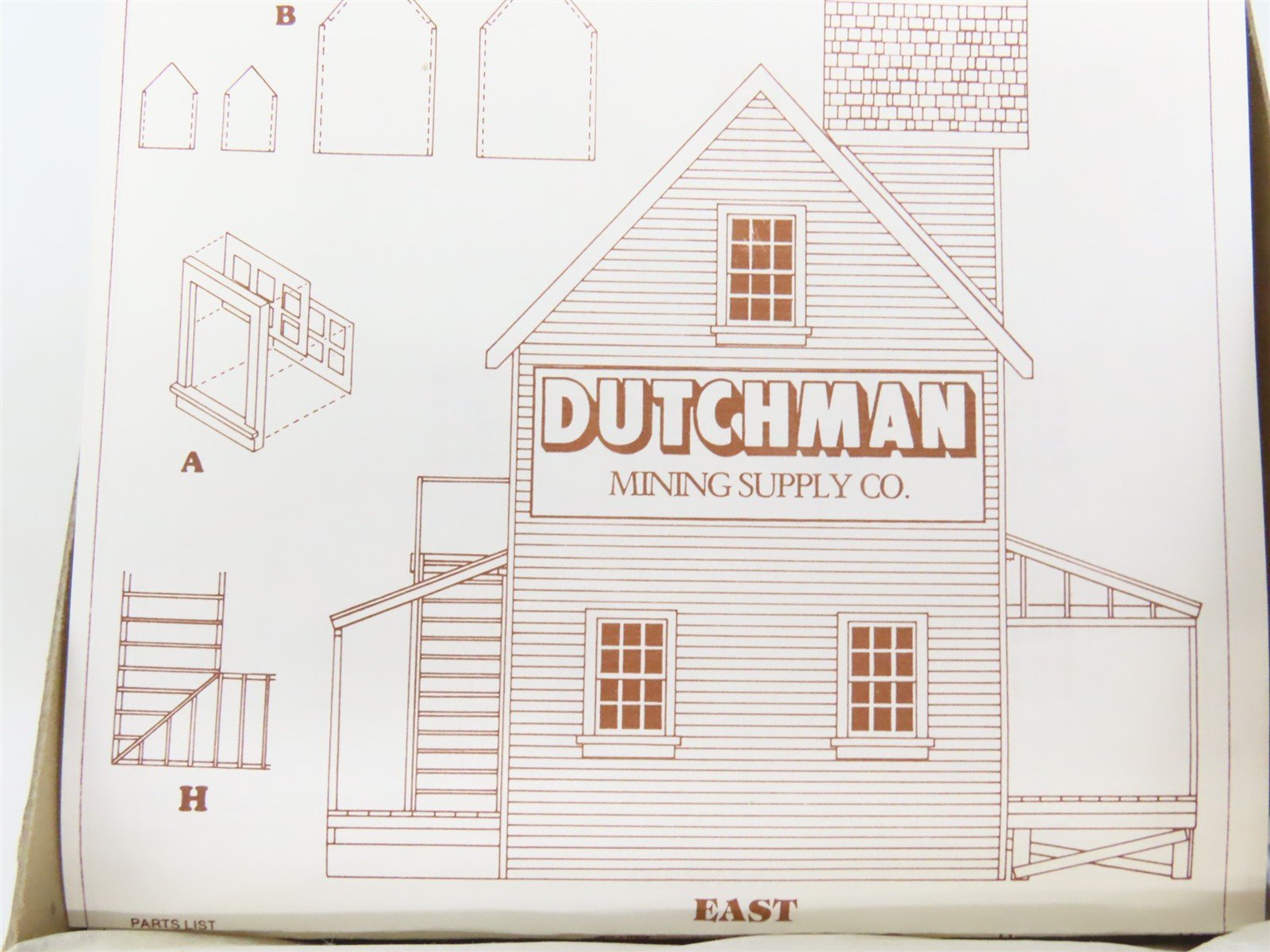 HO 1/87 Scale Durango Press Craftsman Kit #DP-54 Dutchman Mining Supply Co.