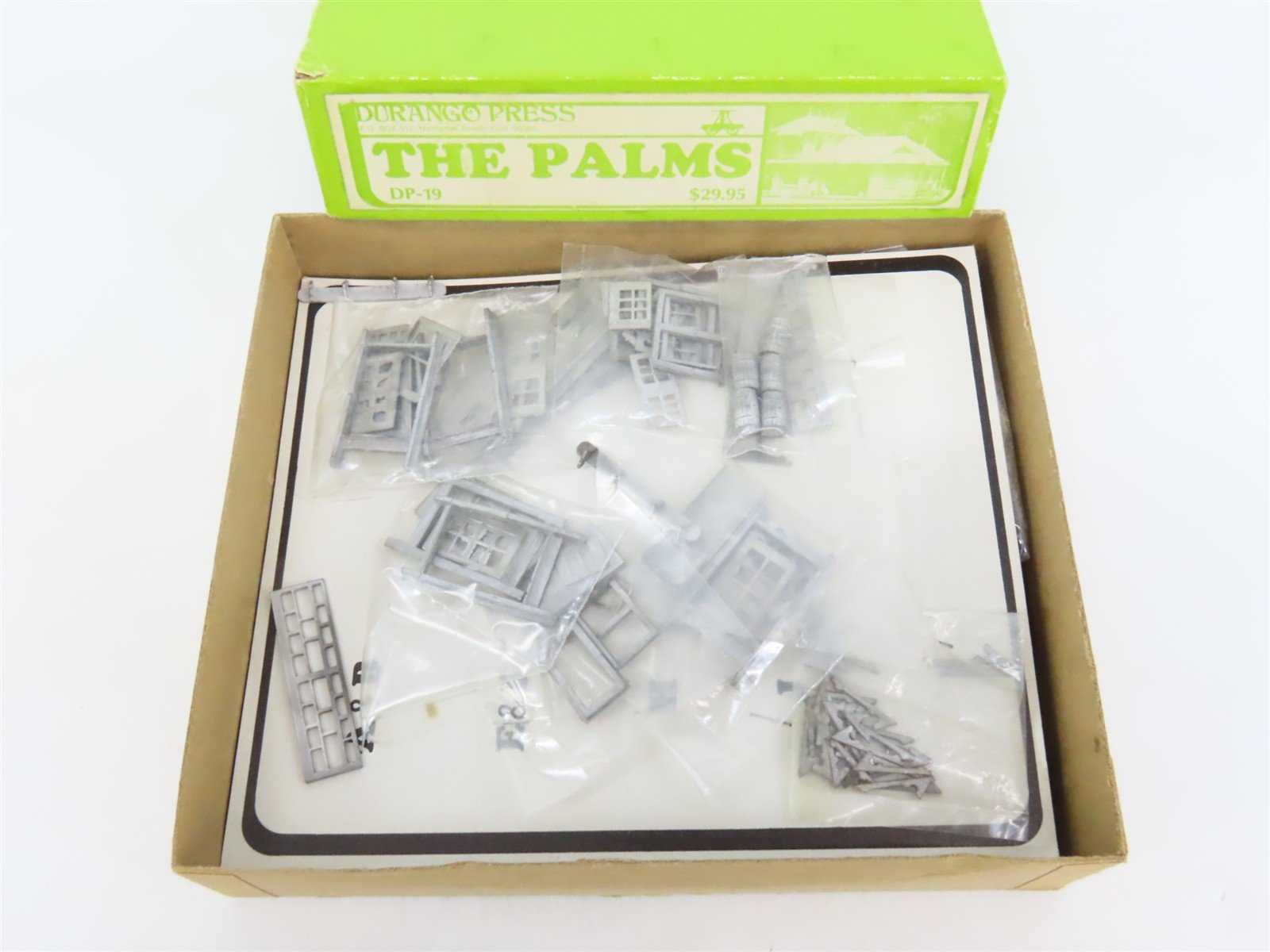 HO 1/87 Scale Durango Press Craftsman Kit #DP-19 The Palms Station