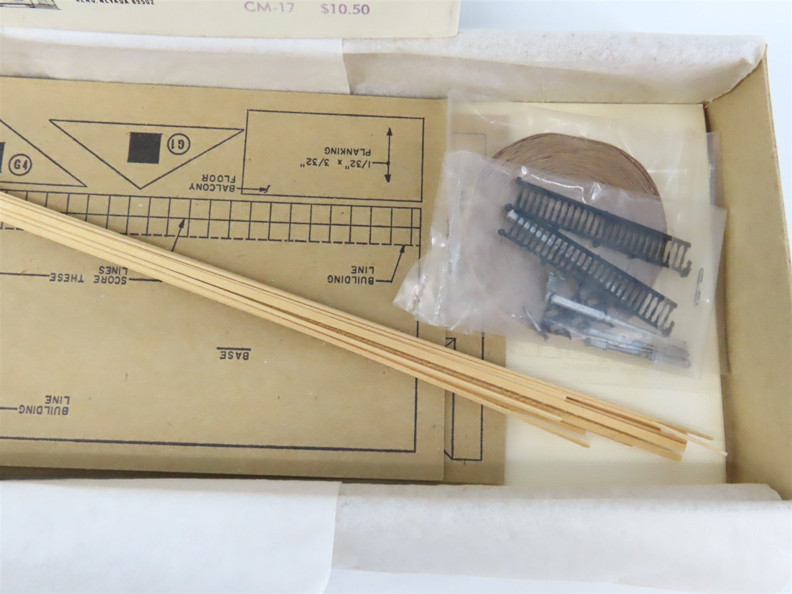 HO 1/87 Scale Classic Miniatures Craftsman Kit #CM-17 1861 Fire Station