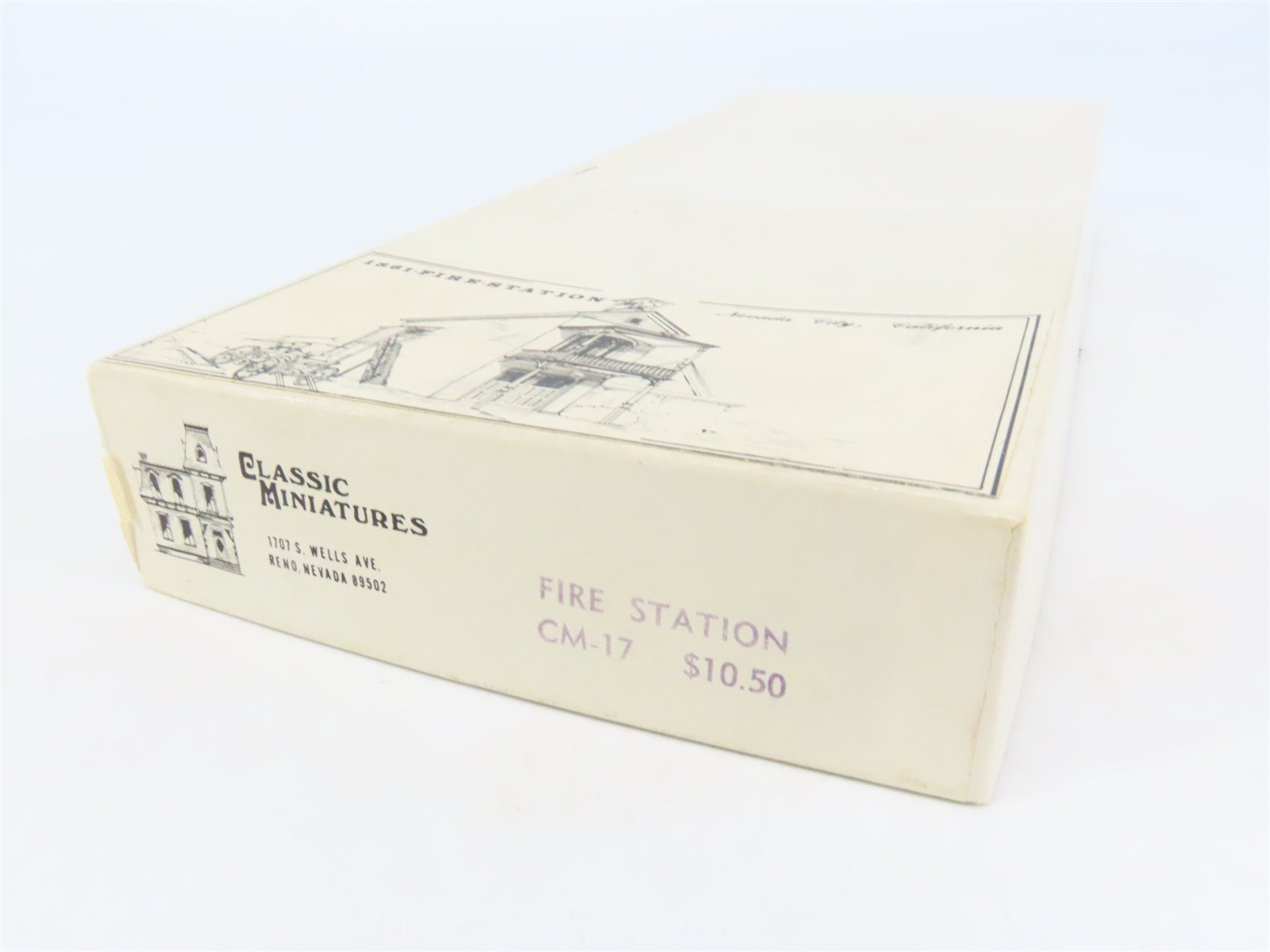 HO 1/87 Scale Classic Miniatures Craftsman Kit #CM-17 1861 Fire Station
