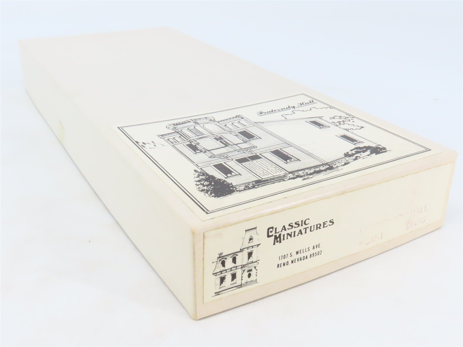HO 1/87 Scale Classic Miniatures Craftsman Kit #CM-1 Fraternity Hall