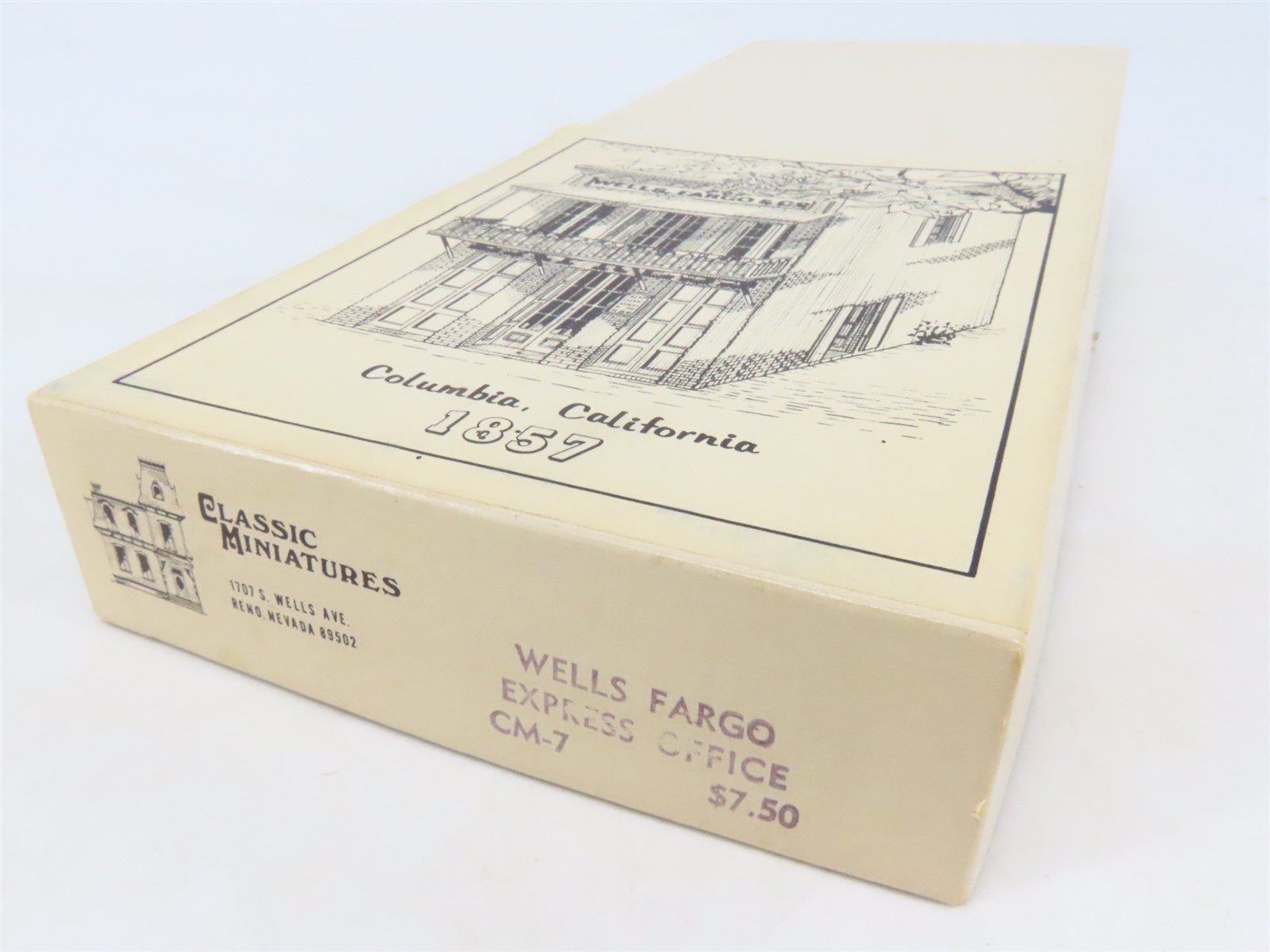 HO 1/87 Scale Classic Miniatures Craftsman Kit #CM-7 Wells Fargo Express Office