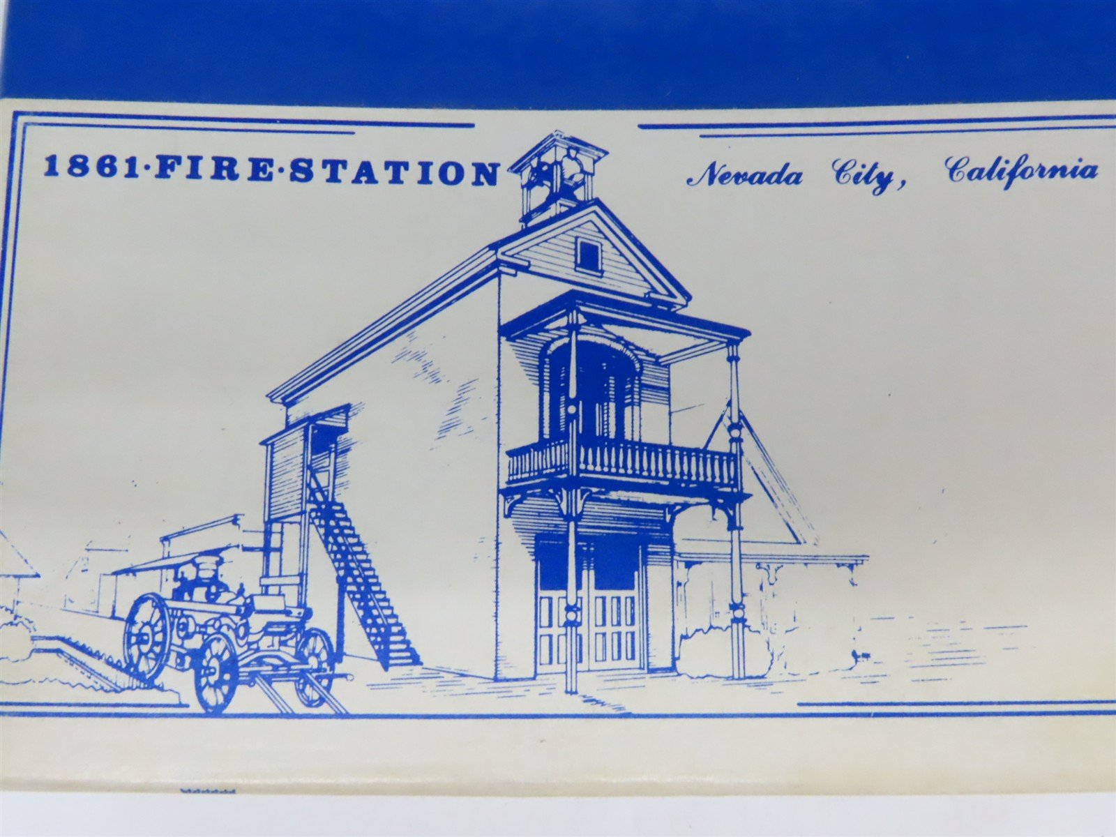 HO 1/87 Scale Classic Miniatures Craftsman Kit #CM-17 1861 Fire Station