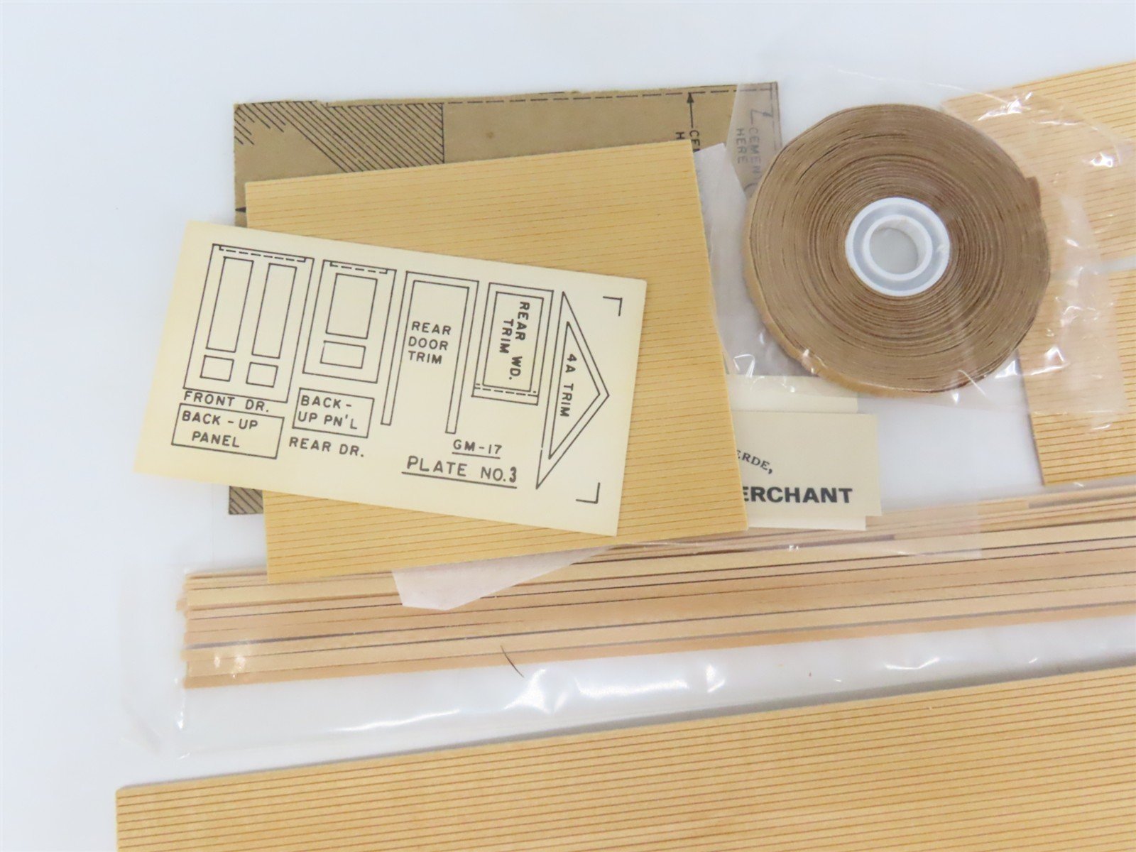 HO 1/87 Scale Classic Miniatures Craftsman Kit #CM-4 General Store - INCOMPLETE
