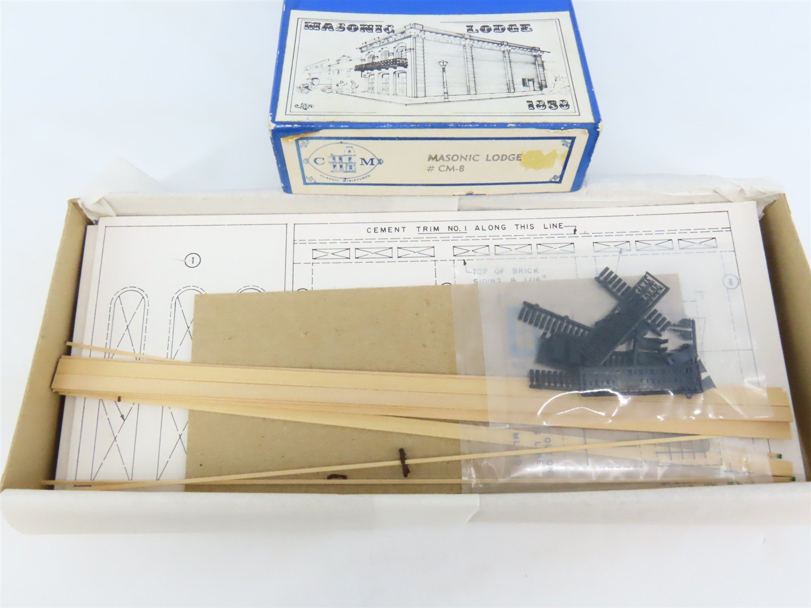 HO 1/87 Scale Classic Miniatures Craftsman Kit #CM-8 