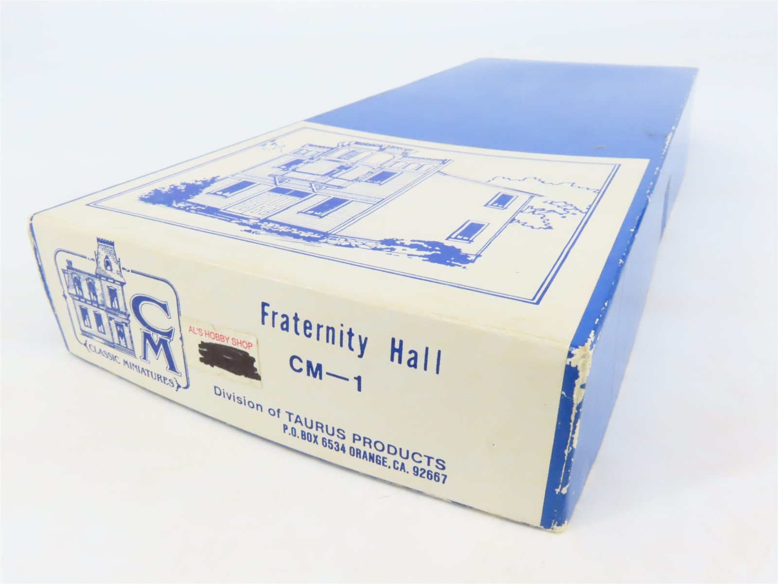 HO 1/87 Scale Classic Miniatures Craftsman Kit #CM-1 Fraternity Hall