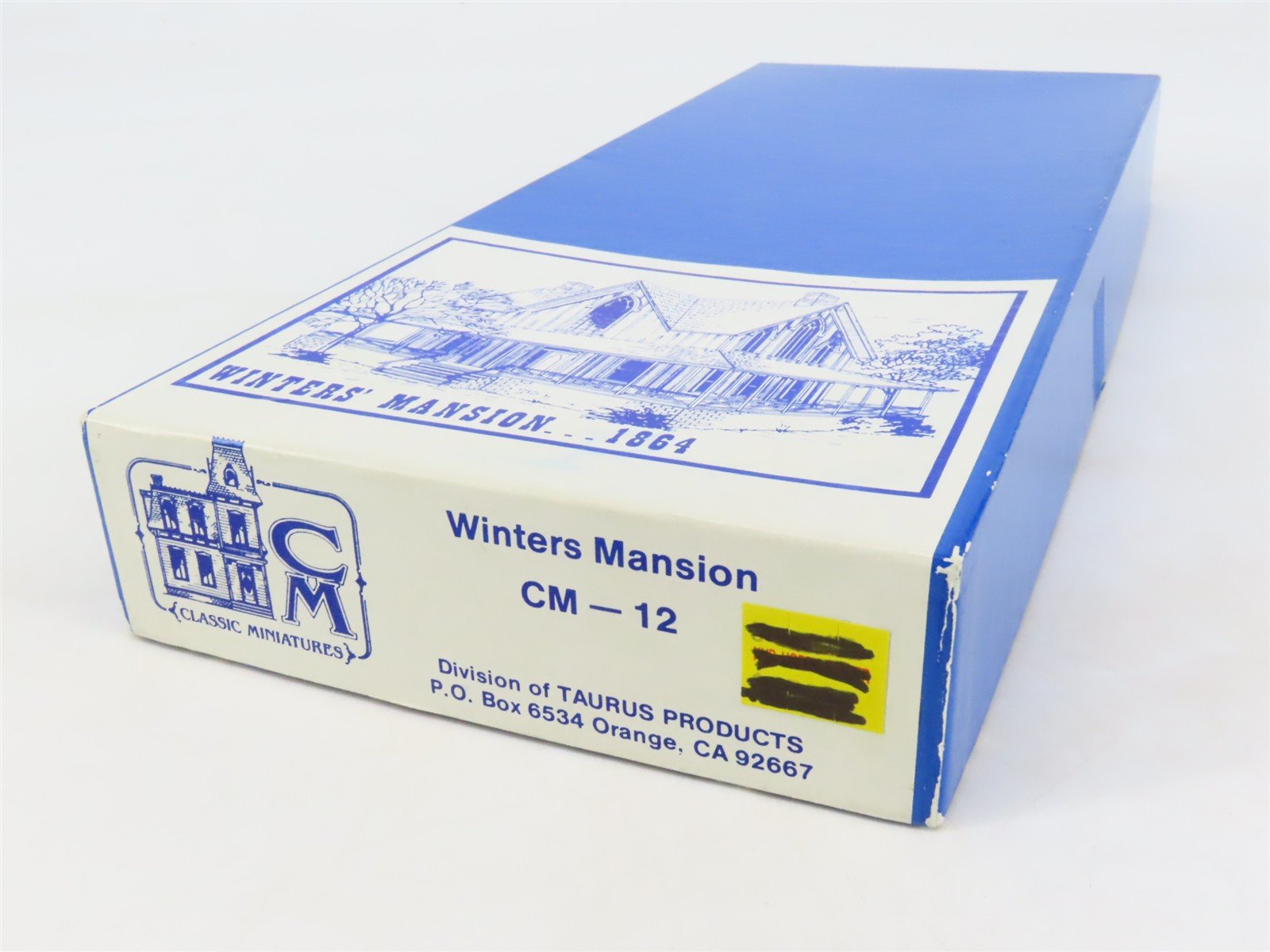 HO 1/87 Scale Classic Miniatures Craftsman Kit #CM-12 Winters' Mansion 1864