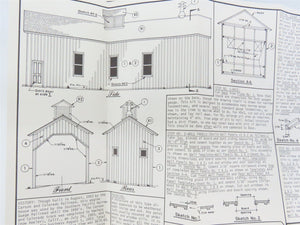 HO 1/87 Scale Classic Miniatures Craftsman Kit #CM-29 Narrow Gauge Engine House