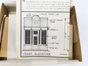 HO 1/87 Scale Classic Miniatures Craftsman Kit Silver Plume Store Colorado 1883