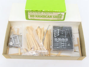 HO 1/87 Scale Durango Press Craftsman Kit #DP-32 Handcar Shed