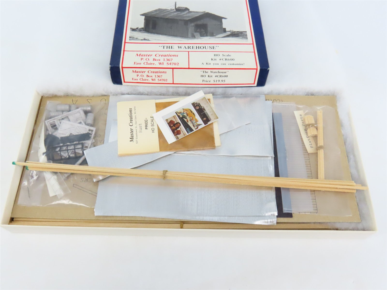 HO 1/87 Scale Master Creations Craftsman Kit #CR600 