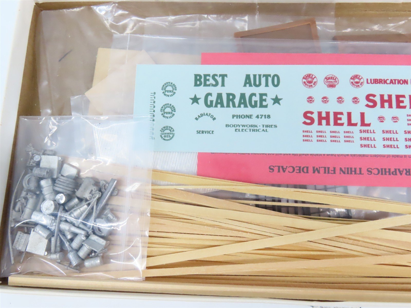 HO 1/87 Scale Master Creations Craftsman Kit #CR604 Best Auto Garage
