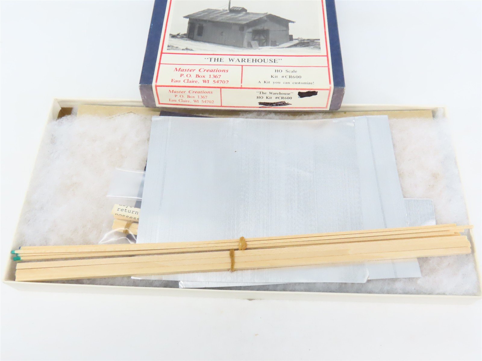 HO 1/87 Scale Master Creations Craftsman Kit #CR600 