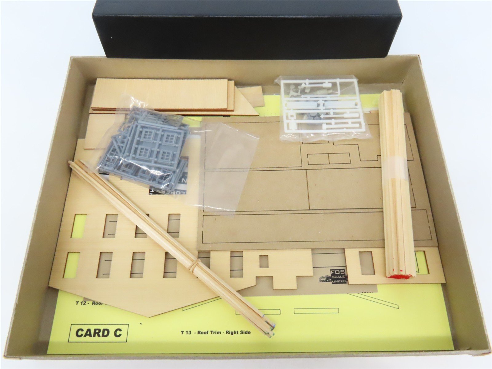 HO 1/87 Fos Scale Limited Craftsman Laser Kit #60 Forley & Co. Background Flat