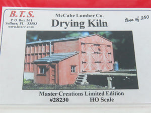 HO Master Creations B.T.S. Laser Kit #28230 McCabe Lumber Drying Kiln - SEALED