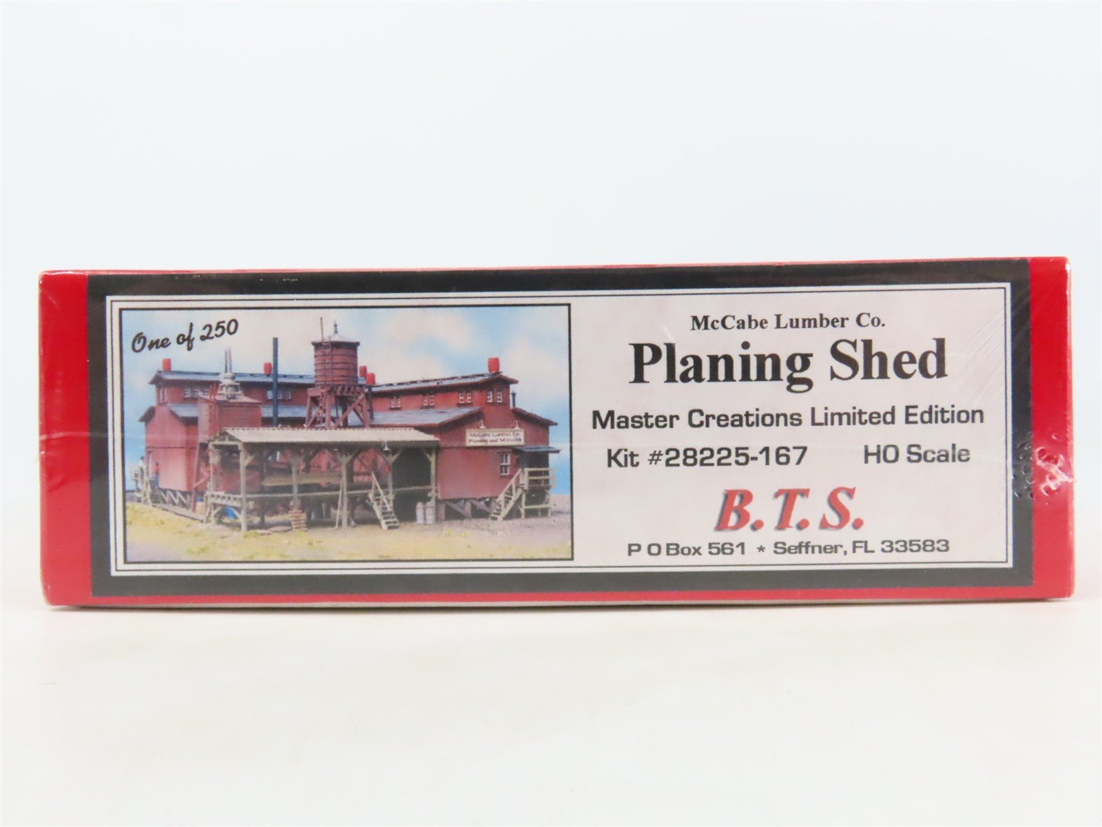 HO Master Creations B.T.S. Laser Kit #28225 McCabe Lumber Planing Shed - SEALED