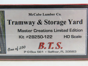 HO Master Creations B.T.S. Kit #28250 McCabe Tramway & Storage Yard - SEALED