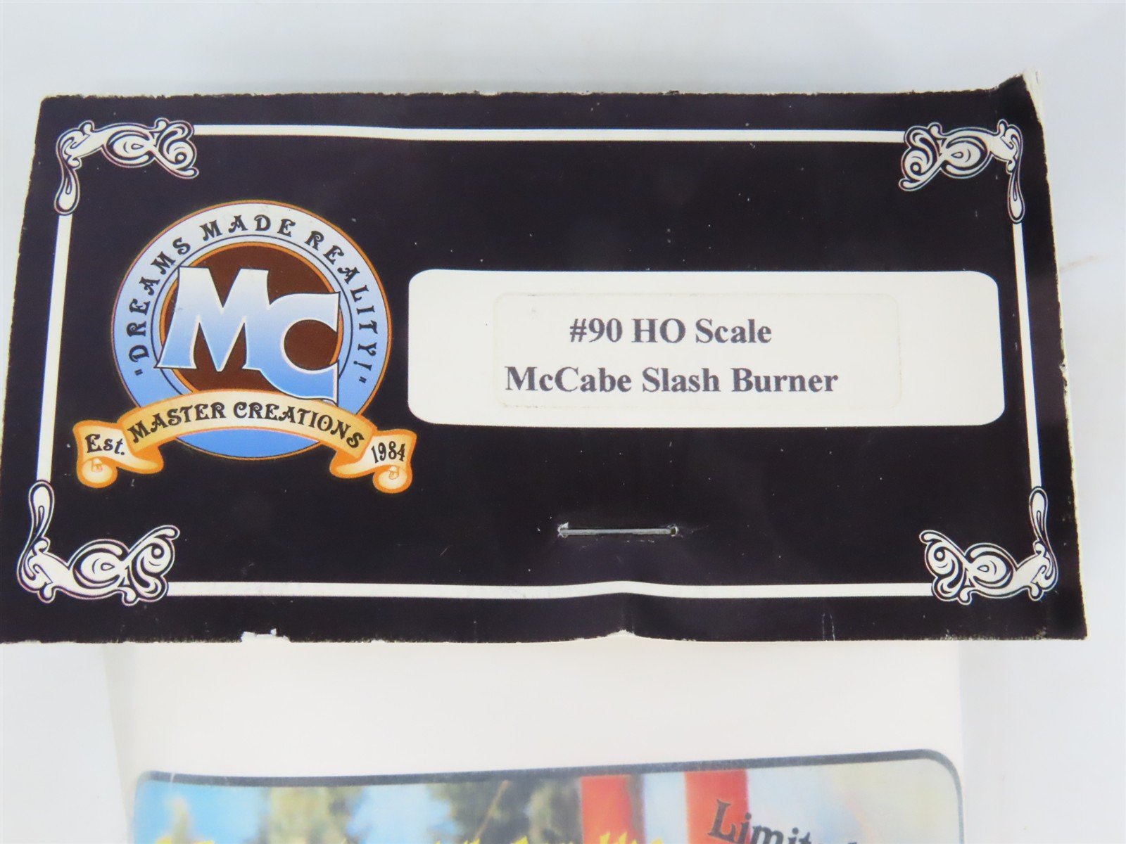 HO 1/87 Scale Master Creations Laser-cut Kit #90 McCabe Lumber Co. Slash Burner