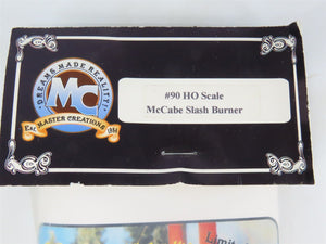 HO 1/87 Scale Master Creations Laser-cut Kit #90 McCabe Lumber Co. Slash Burner