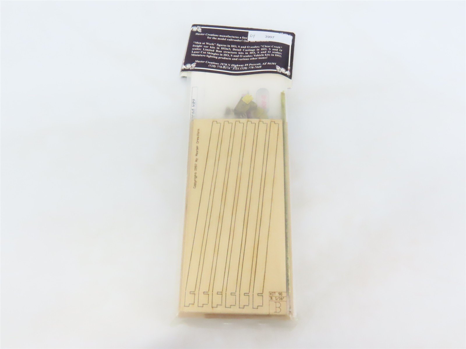 HO 1/87 Scale Master Creations Laser-cut Kit #90 McCabe Lumber Co. Slash Burner