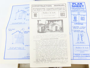HO Builders In Scale Evening Express Craft-Style Kit #603 Flybinyte Construction