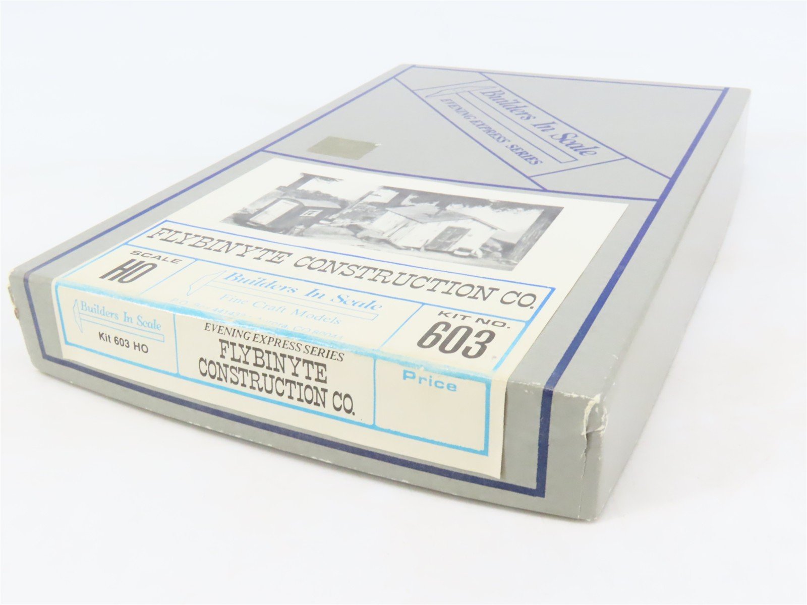 HO Builders In Scale Evening Express Craft-Style Kit #603 Flybinyte Construction