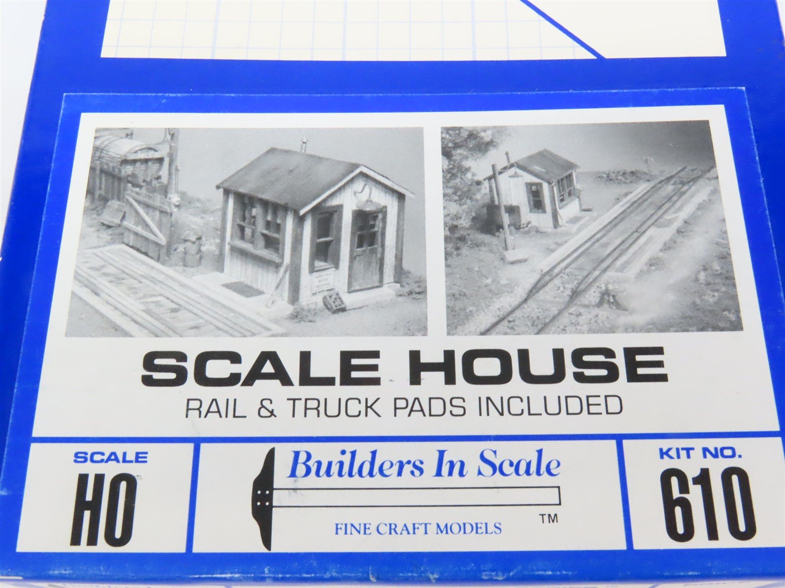 HO 1/87 Builders In Scale Evening Express Craft-Style Kit #610 Scale House