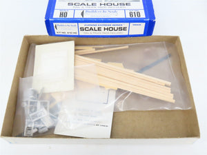 HO 1/87 Builders In Scale Evening Express Craft-Style Kit #610 Scale House