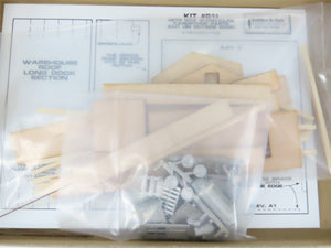 HO 1/87 Builders In Scale Evening Express Laser-cut Kit #611 Getz Gas